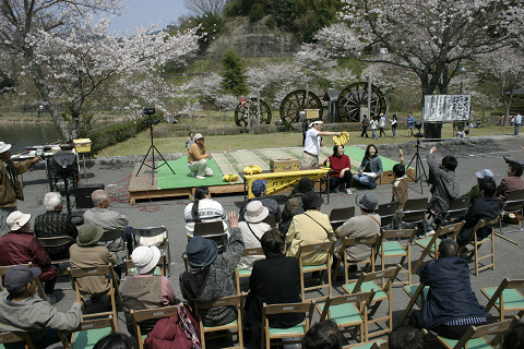 豊後高田　こっとん村さくら祭り