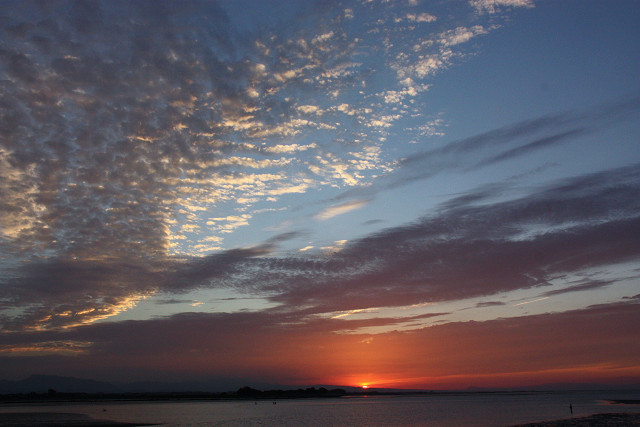 豊後高田 夕陽